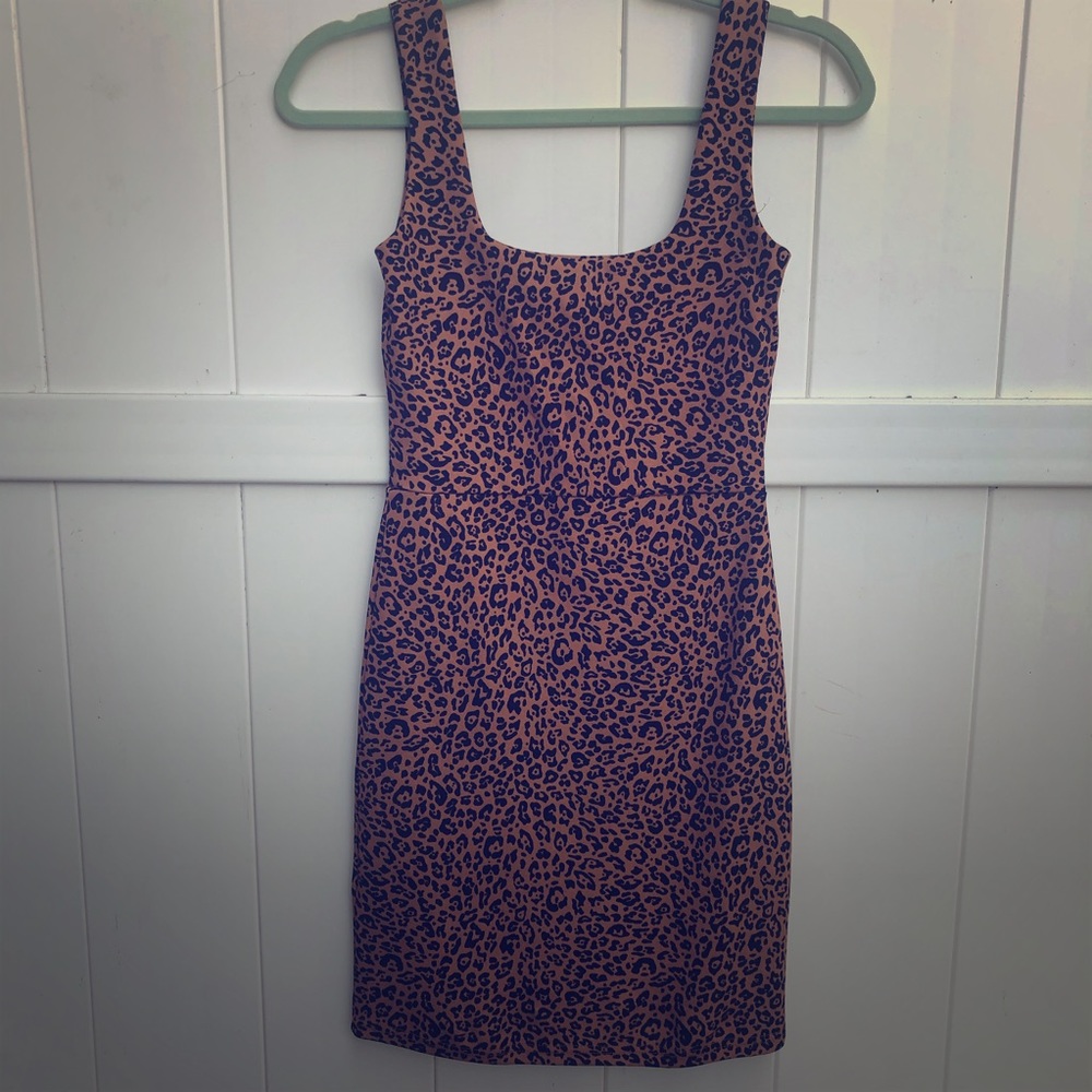 Leopard pinup dress